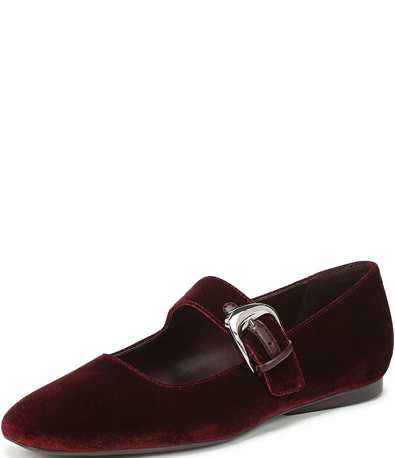 Naturalizer Cosmic Velvet Mary Jane Flats