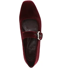 Naturalizer Cosmic Velvet Mary Jane Flats