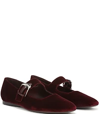 Naturalizer Cosmic Velvet Mary Jane Flats