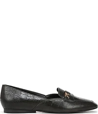 Naturalizer Create Croco Embossed Leather Loafers