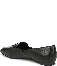 Naturalizer Create Croco Embossed Leather Loafers