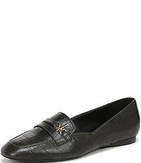 Naturalizer Create Croco Embossed Leather Loafers