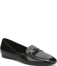 Naturalizer Create Leather and Herringbone Penny Loafers