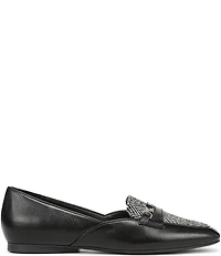 Naturalizer Create Leather and Herringbone Penny Loafers