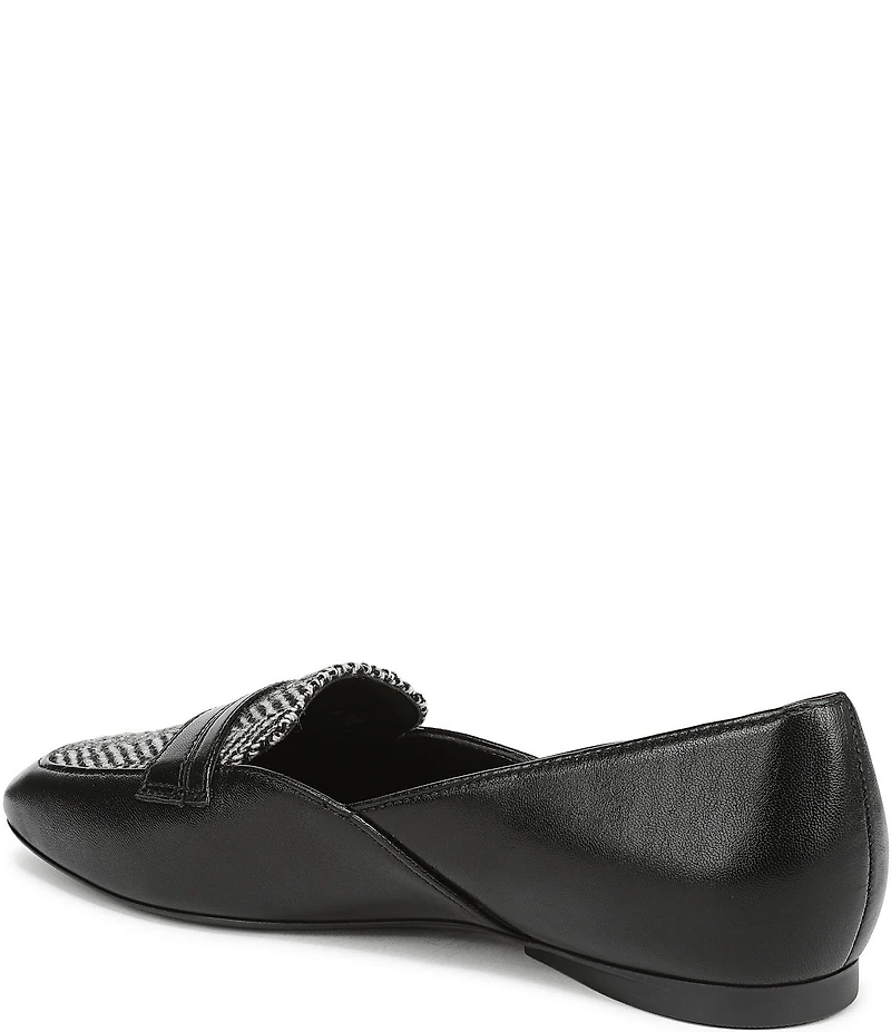 Naturalizer Create Leather and Herringbone Penny Loafers