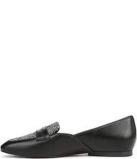 Naturalizer Create Leather and Herringbone Penny Loafers