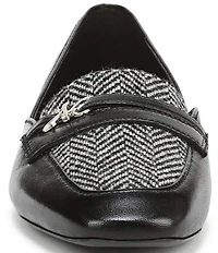 Naturalizer Create Leather and Herringbone Penny Loafers