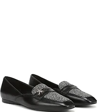 Naturalizer Create Leather and Herringbone Penny Loafers