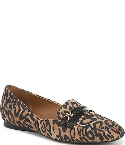 Naturalizer Create Leopard Print Suede Loafers
