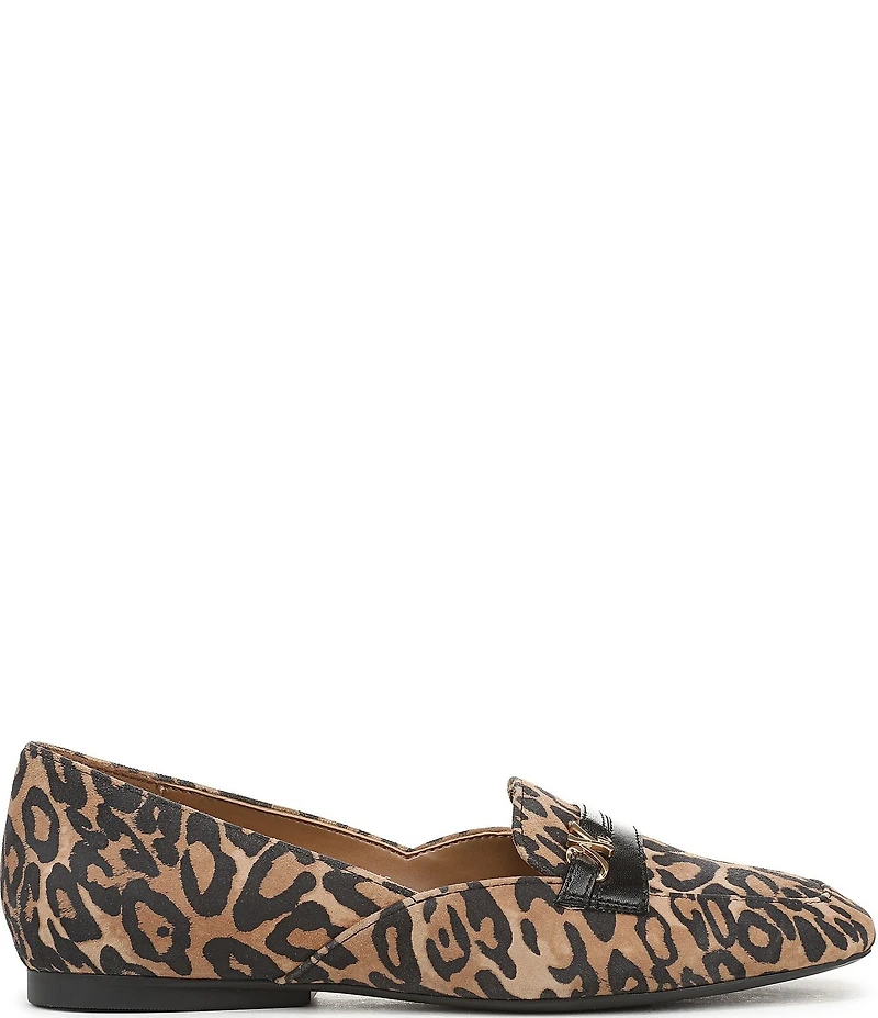 Naturalizer Create Leopard Print Suede Loafers
