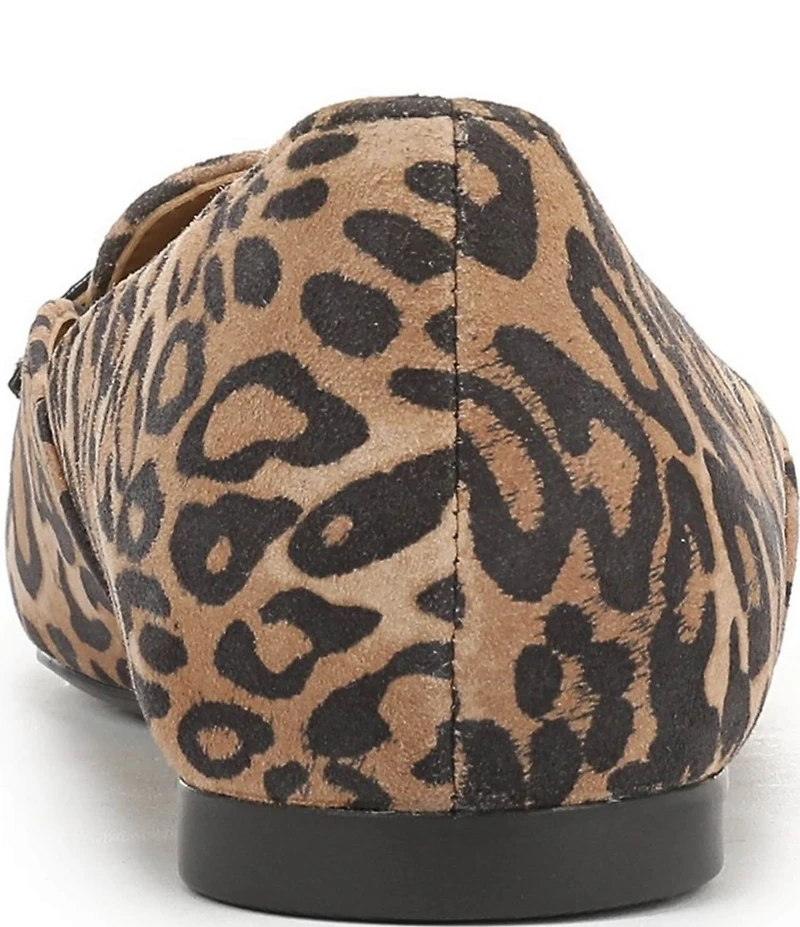Naturalizer Create Leopard Print Suede Loafers