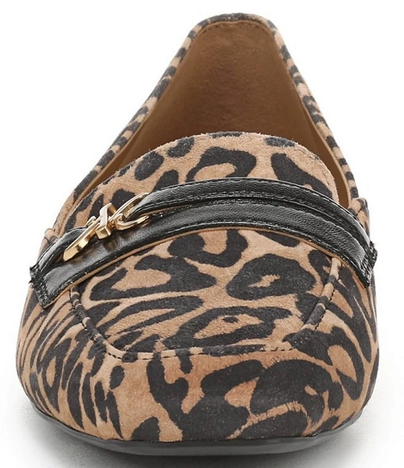 Naturalizer Create Leopard Print Suede Loafers