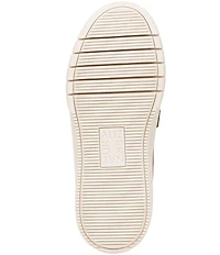 Naturalizer Daphne Suede Chain Hardware Slip On Platform Sneakers
