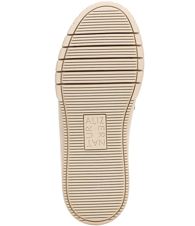 Naturalizer Daphne Suede Chain Hardware Slip On Platform Sneakers