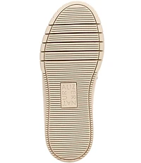 Naturalizer Daphne Suede Chain Hardware Slip On Platform Sneakers