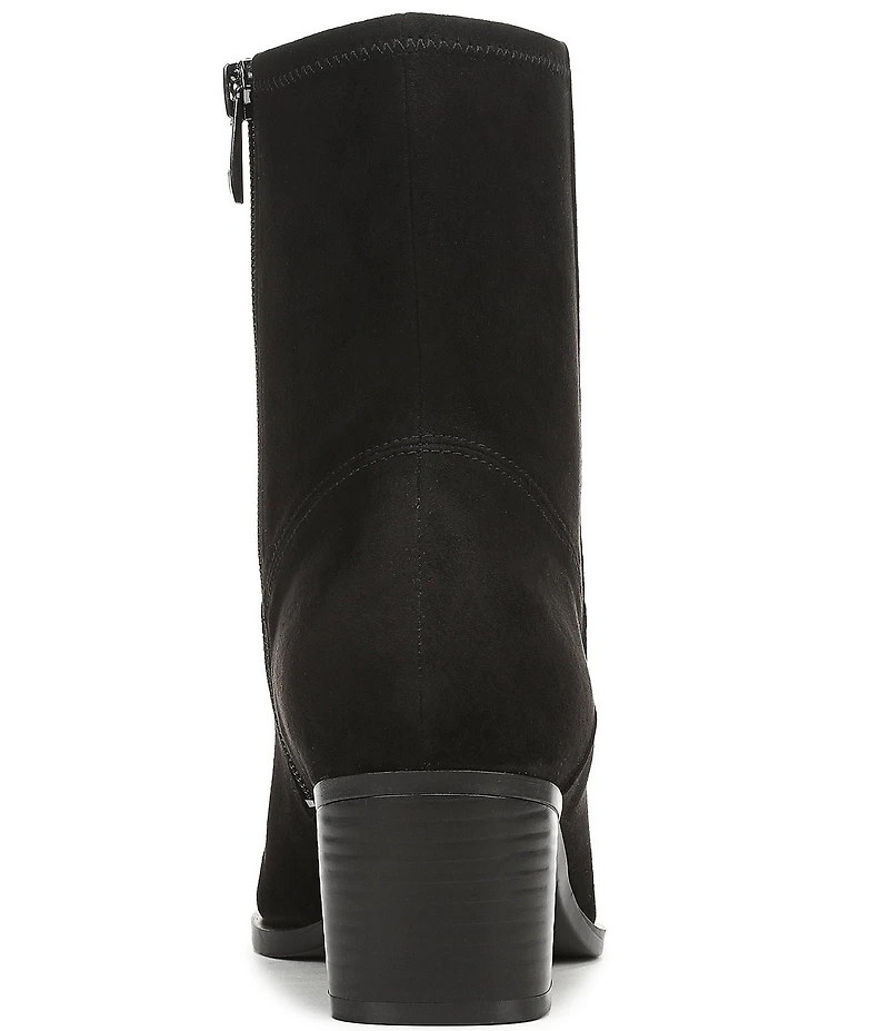 Naturalizer Dean Suede Point Toe Stretch Ankle Booties