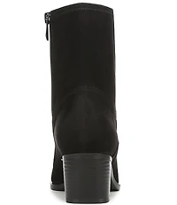 Naturalizer Dean Suede Point Toe Stretch Ankle Booties