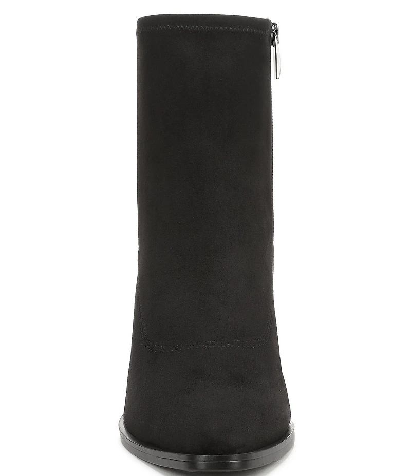 Naturalizer Dean Suede Point Toe Stretch Ankle Booties