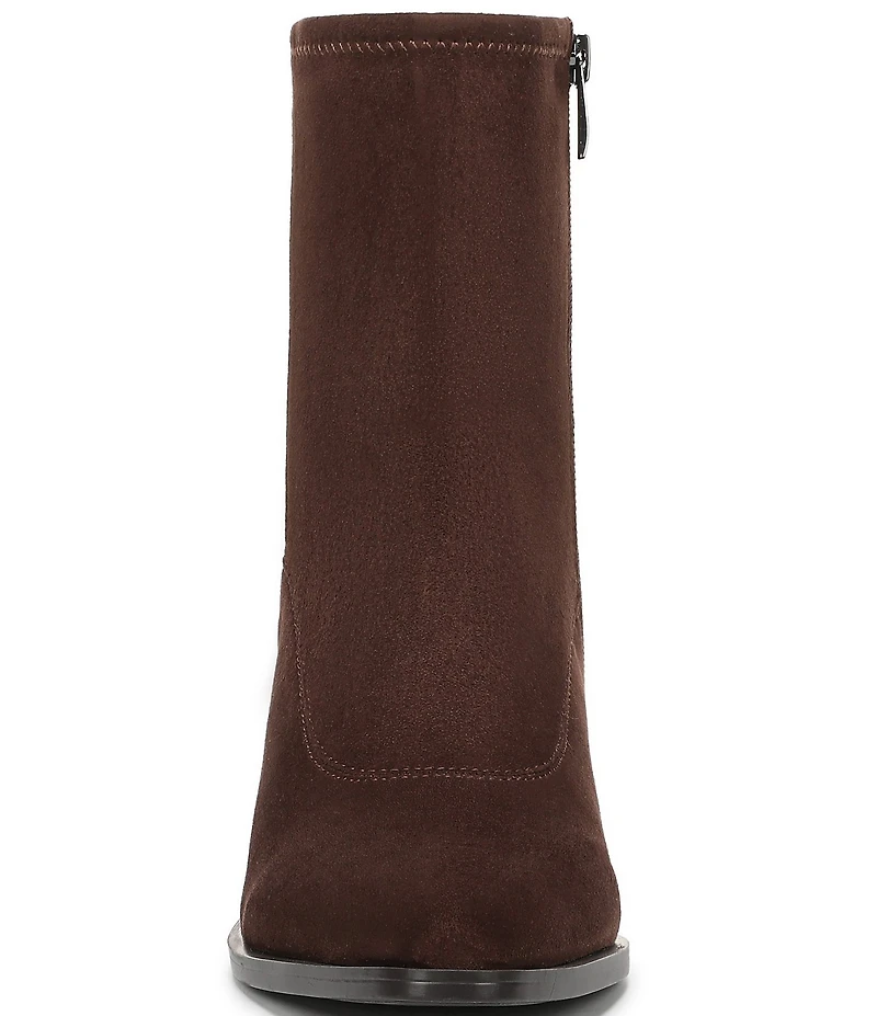 Naturalizer Dean Suede Point Toe Stretch Ankle Booties