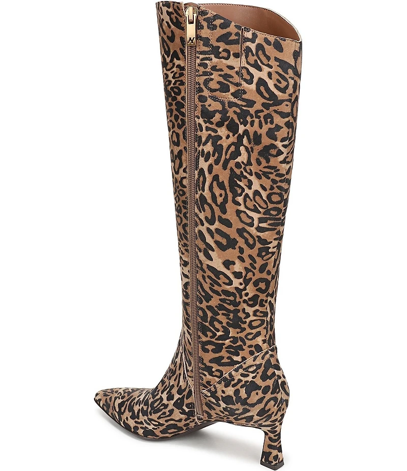 Naturalizer Deesha Leopard Suede Boots