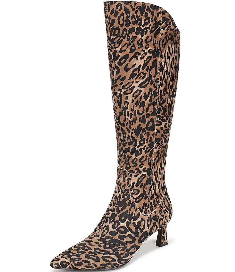 Naturalizer Deesha Leopard Suede Boots