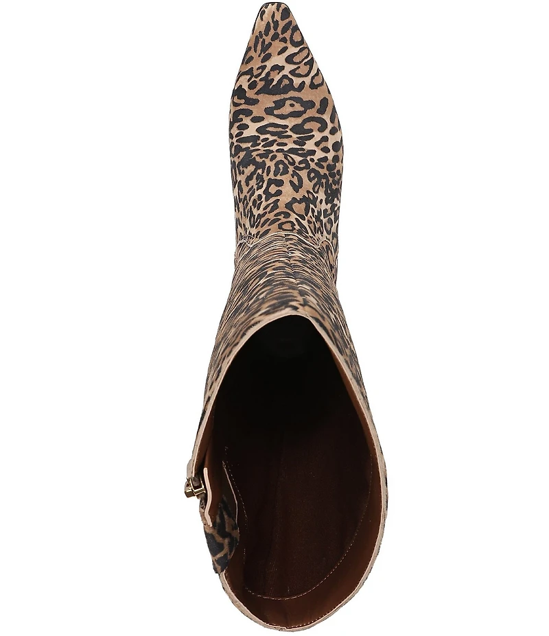 Naturalizer Deesha Leopard Suede Boots