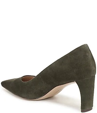 Naturalizer Estee Suede Snip Toe Pumps
