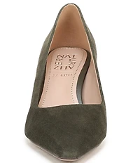 Naturalizer Estee Suede Snip Toe Pumps