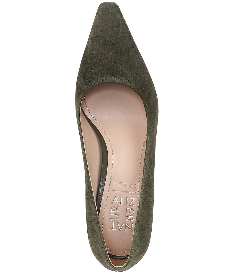 Naturalizer Estee Suede Snip Toe Pumps