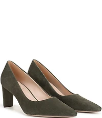 Naturalizer Estee Suede Snip Toe Pumps