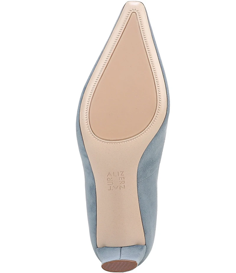 Naturalizer Estee Suede Snip Toe Pumps