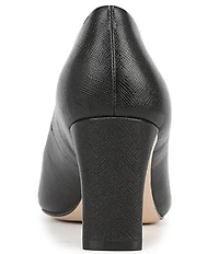 Naturalizer Estee Textured Leather Snip Toe Pumps