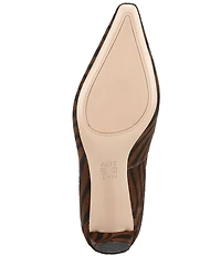 Naturalizer Estee Zebra Print Calf Hair Snip Toe Pumps