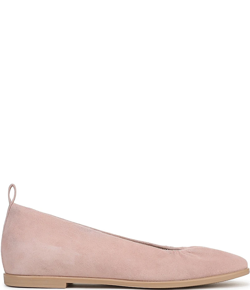 Naturalizer Estie Gathered Suede Ballet Flats
