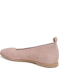 Naturalizer Estie Gathered Suede Ballet Flats