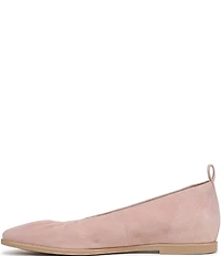Naturalizer Estie Gathered Suede Ballet Flats