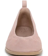 Naturalizer Estie Gathered Suede Ballet Flats