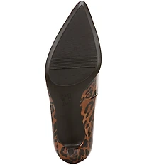 Naturalizer Everly Patent Leopard Print Pumps