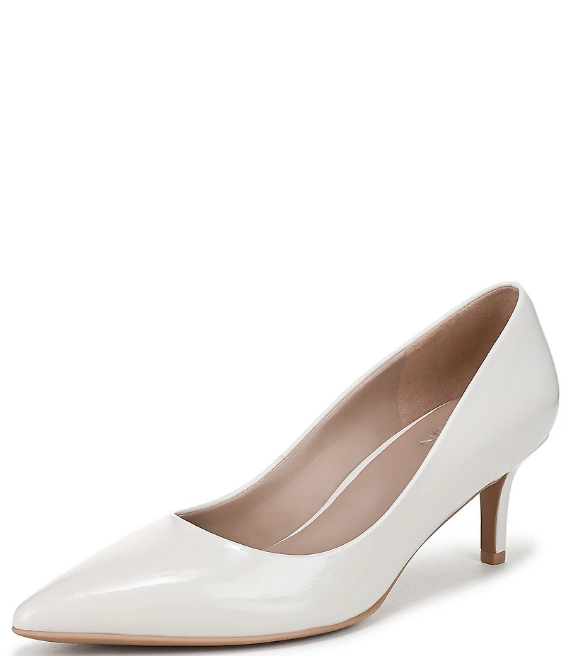 Naturalizer Everly Glazed Leather Pointed Toe Pumps