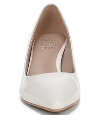 Naturalizer Everly Glazed Leather Pointed Toe Pumps