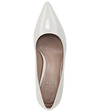 Naturalizer Everly Glazed Leather Pointed Toe Pumps