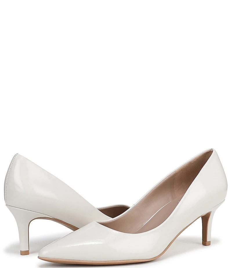 Naturalizer Everly Glazed Leather Pointed Toe Pumps