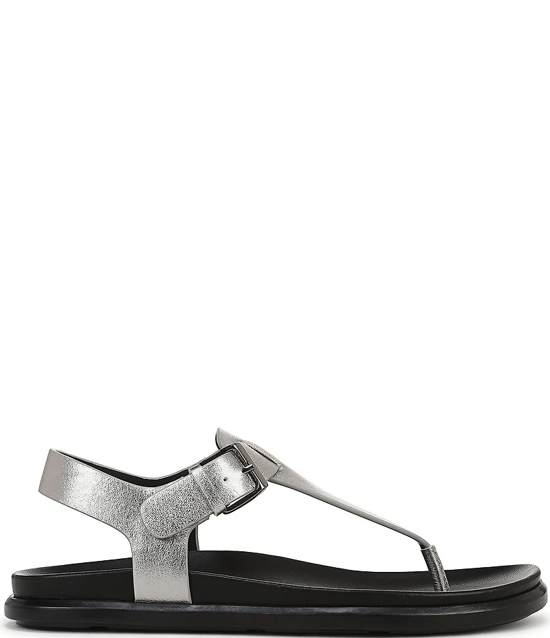 Naturalizer Fab Leather Thong Slide Sandals