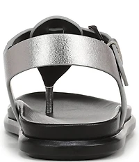 Naturalizer Fab Leather Thong Slide Sandals