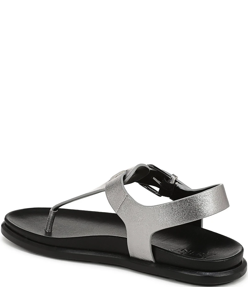 Naturalizer Fab Leather Thong Slide Sandals
