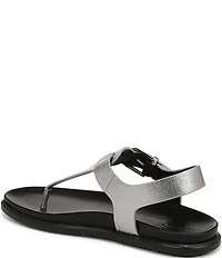 Naturalizer Fab Leather Thong Slide Sandals