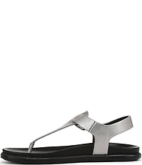 Naturalizer Fab Leather Thong Slide Sandals