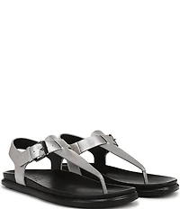 Naturalizer Fab Leather Thong Slide Sandals