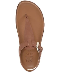 Naturalizer Fab Suede Thong Sandals