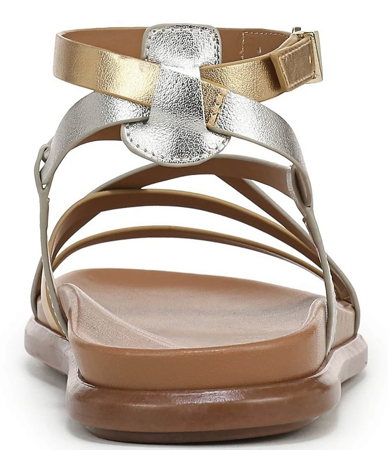 Naturalizer Fame Strappy Metallic Sandals